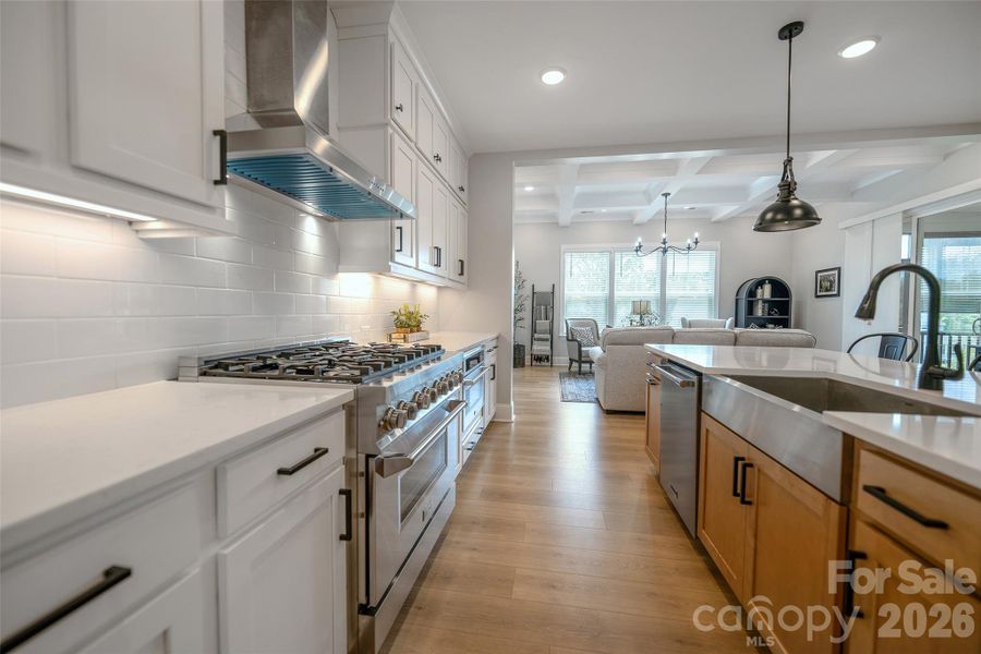 Furnished interior view inside a new home in , Clover (Image 13).