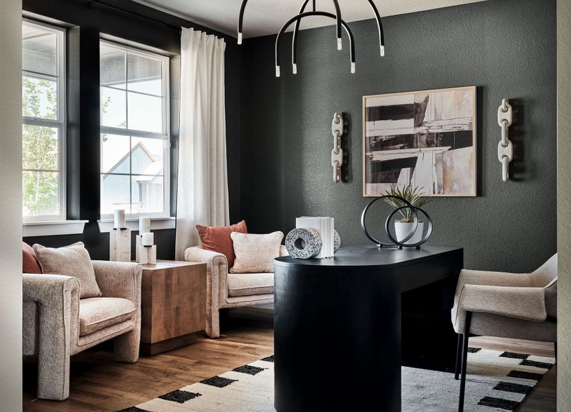 Representative furnished interior of a home built from the Vail by Taylor Morrison in Macanta, Castle Rock (Image 10).