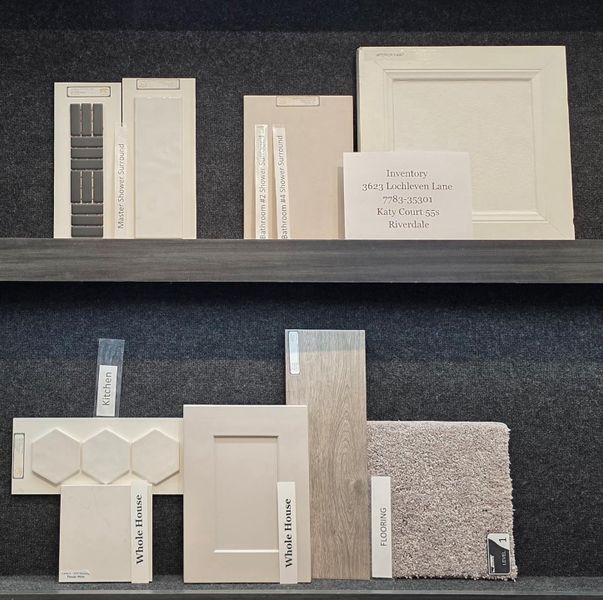 Sample of building materials used in homes in Katy Court, Katy (Image 15). Sample of building materials used in homes in Katy Court, Katy (Image 15).