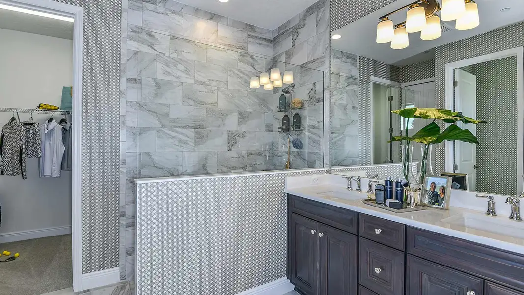 Furnished interior view inside a new home in Windward Real Estate and Homes for Sale in Sarasota, FL - Neal Communities, Lakewood Ranch (Image 11).