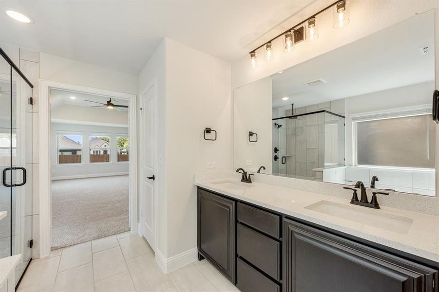 Furnished interior view inside a new home in Eagle Glen 50, Alvarado (Image 6). Furnished interior view inside a new home in Eagle Glen 50, Alvarado (Image 6).