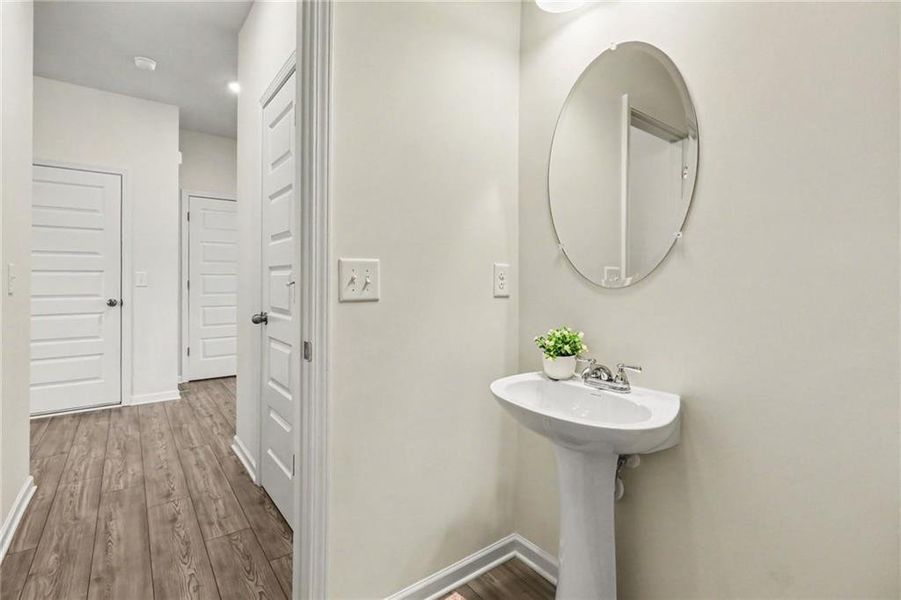 Furnished interior view inside a new home in , Cartersville (Image 26).
