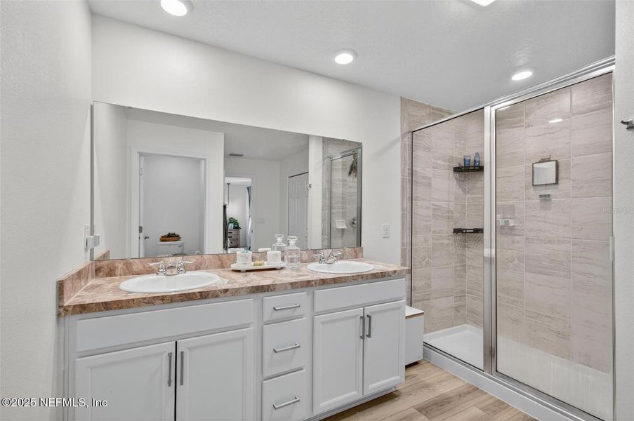 Furnished interior view inside a new home in Sawmill Creek at Palm Coast Park, Palm Coast (Image 50).