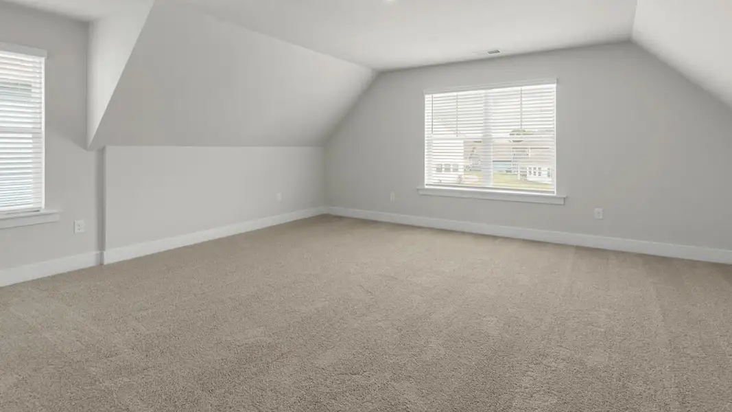 Spacious, unfurnished interior of a new home in The Highlands at Cedar Hill Landing, Navassa (Image 33).