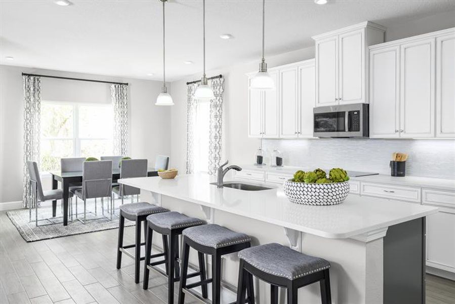 Furnished interior view inside a new home in Terra Pines, St. Augustine (Image 3).