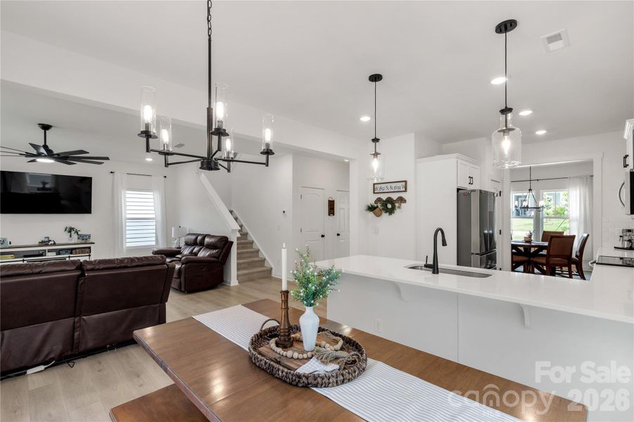 Furnished interior view inside a new home in , Lancaster (Image 19).