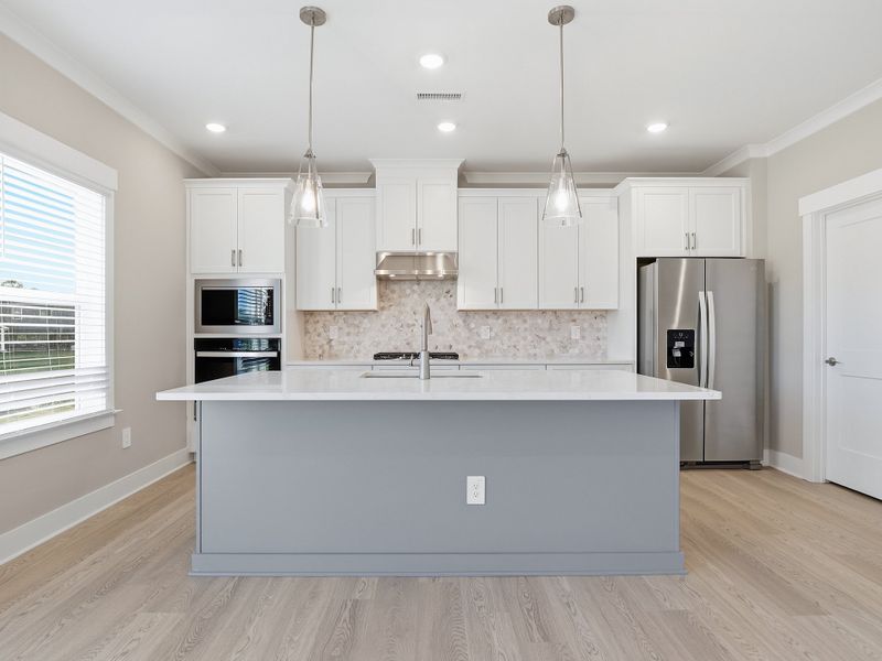 Furnished interior view inside a new home in Watkins Glen, Raleigh (Image 3).