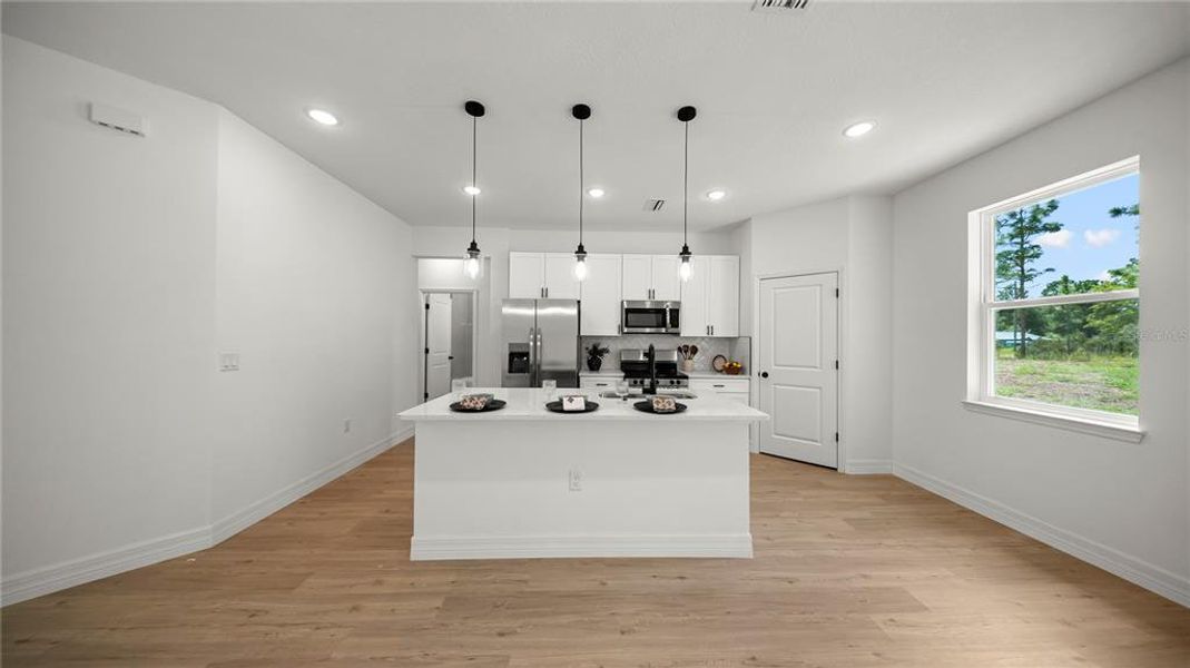 Furnished interior view inside a new home in , Citrus Springs (Image 6).