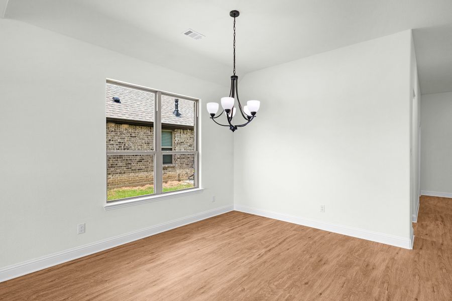 Spacious, unfurnished interior of a new home in Forest Ridge Estates, Greenville (Image 20). Spacious, unfurnished interior of a new home in Forest Ridge Estates, Greenville (Image 20).