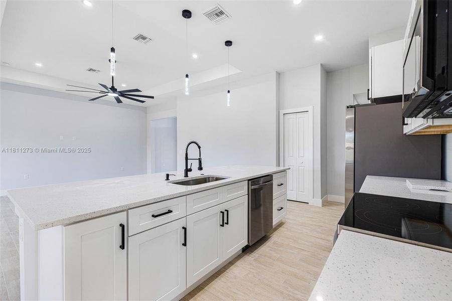 Furnished interior view inside a new home in , Lehigh Acres (Image 4).
