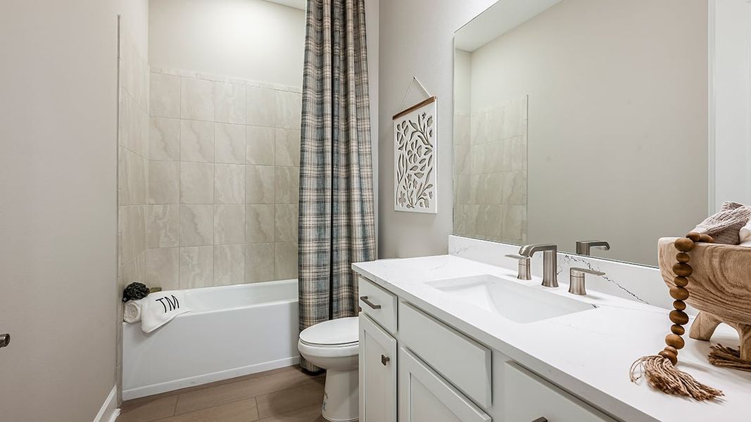 Representative furnished interior of a home built from the Pallazio by Taylor Morrison in Astor Creek Golf and Country Club, Port St. Lucie (Image 31).