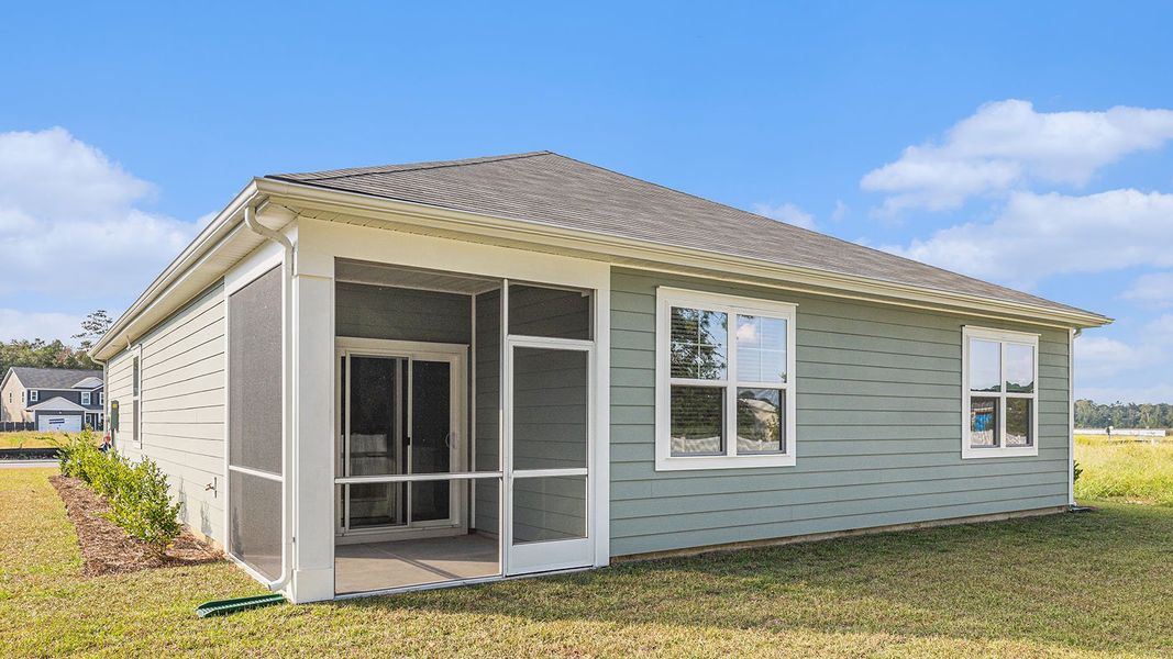 Representative exterior details of a home built from the Plan by D.R. Horton in Hemingway Landing, Conway (Image 3). Representative exterior details of a home built from the Plan by D.R. Horton in Hemingway Landing, Conway (Image 3).