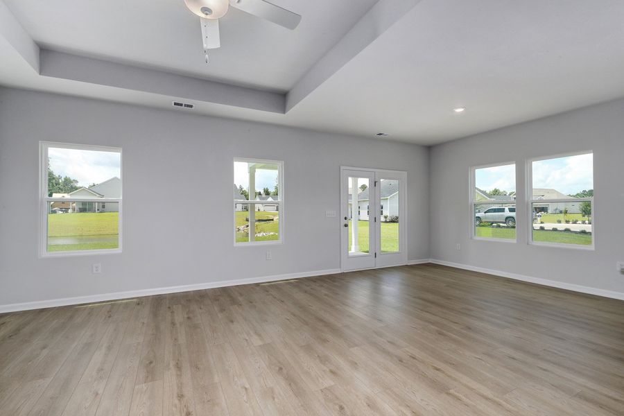 Spacious, unfurnished interior of a new home in Jordan Grove, Conway (Image 18). Spacious, unfurnished interior of a new home in Jordan Grove, Conway (Image 18).