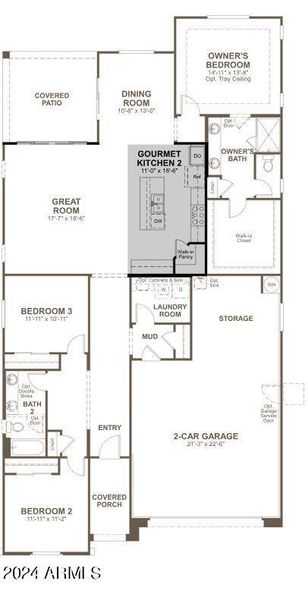 LOT 308 LANDMARK VERRADO FLOOR PLAN