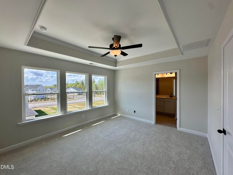 Spacious, unfurnished interior of a new home in Forestville Yard Townhomes, Knightdale (Image 12).