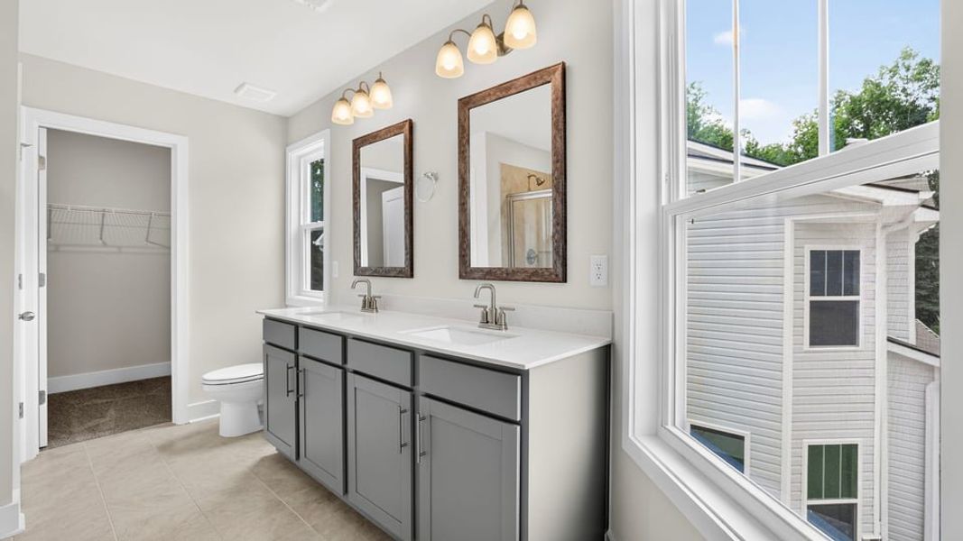 Furnished interior view inside a new home in Hidden Hills, Spartanburg (Image 11). Furnished interior view inside a new home in Hidden Hills, Spartanburg (Image 11).