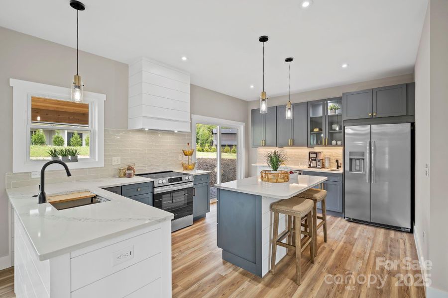 Furnished interior view inside a new home in , Asheville (Image 27).