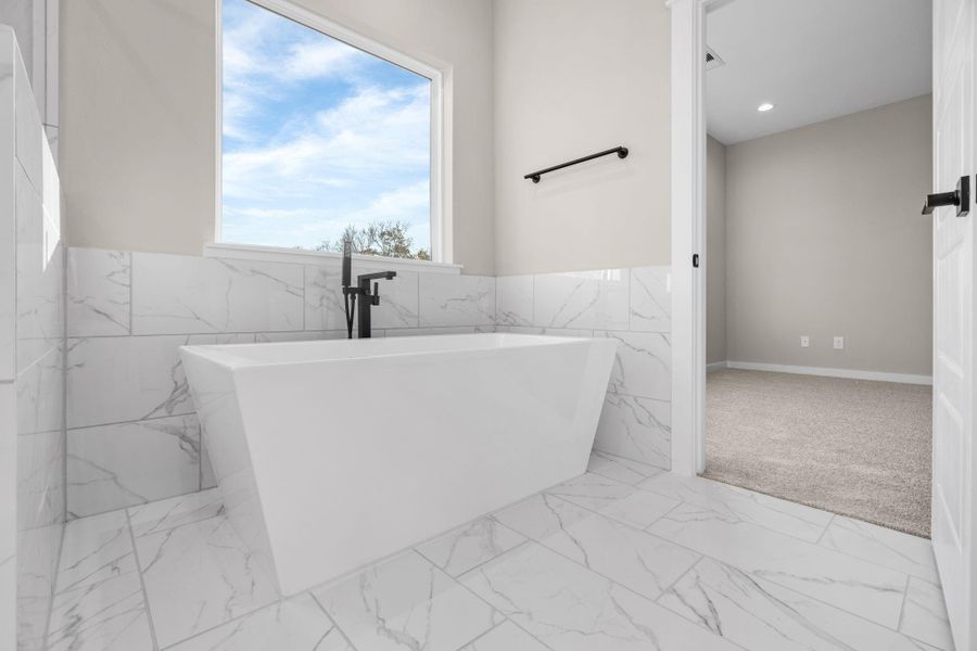 Furnished interior view inside a new home in , Houston (Image 11).