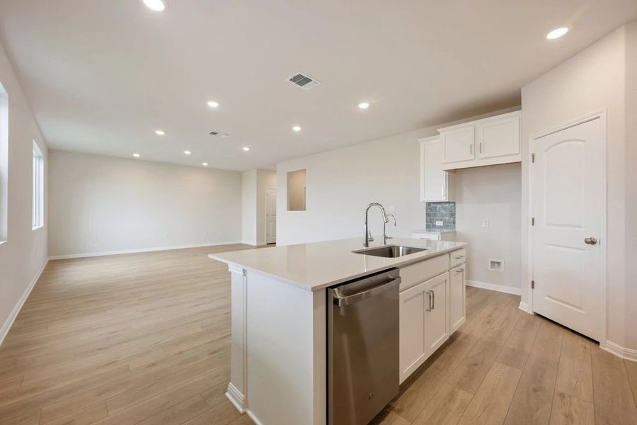 Furnished interior view inside a new home in Covered Bridge, Hutto (Image 11).