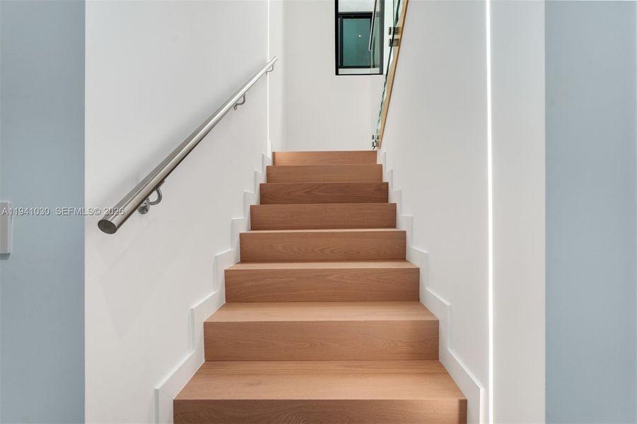Close-up of interior finishes inside a home in , Miami (Image 19).