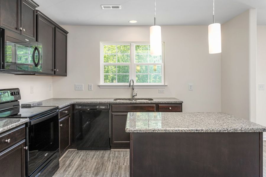 Representative furnished interior of a home built from the Vermont by Keystone Homes NC in The Wilcox, Greensboro (Image 13).