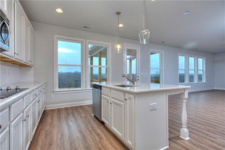 Furnished interior view inside a new home in , Homer (Image 6).