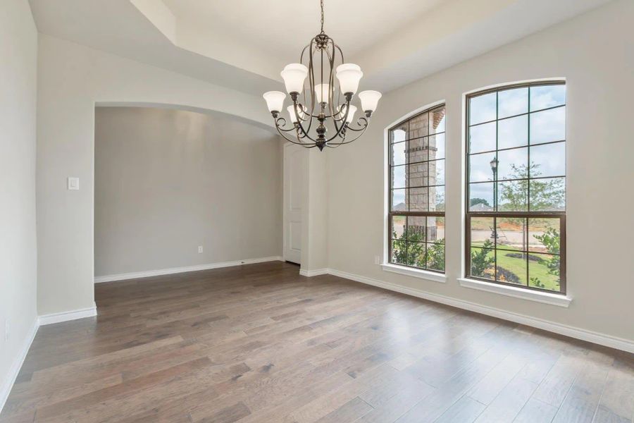 Dining Room | Concept 2671 at Mockingbird Hills in Joshua, TX by Landsea Homes