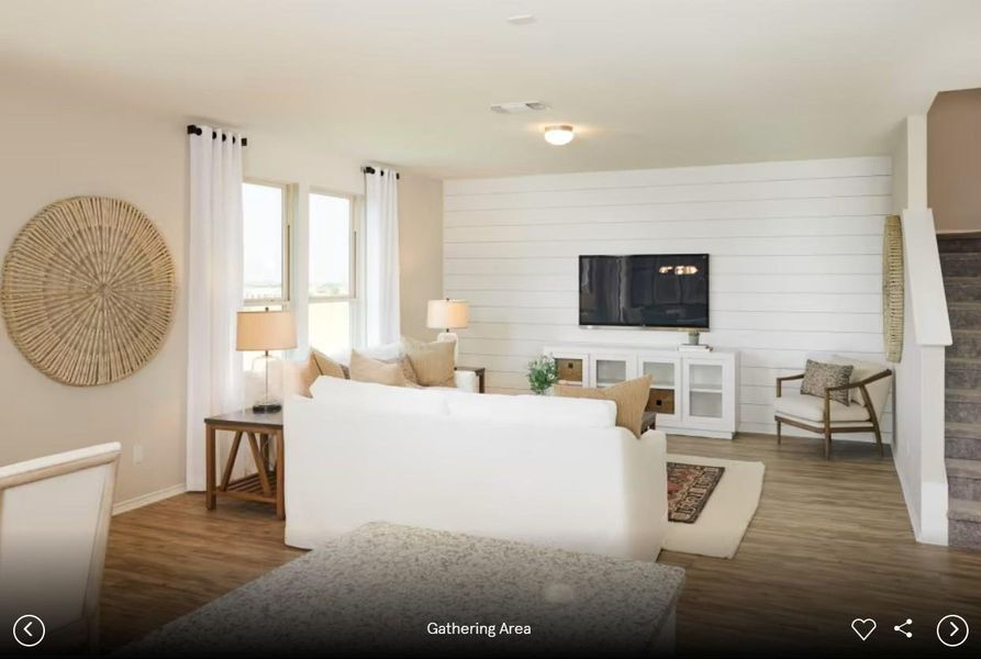 Furnished interior view inside a new home in Skyview, Belton (Image 4).