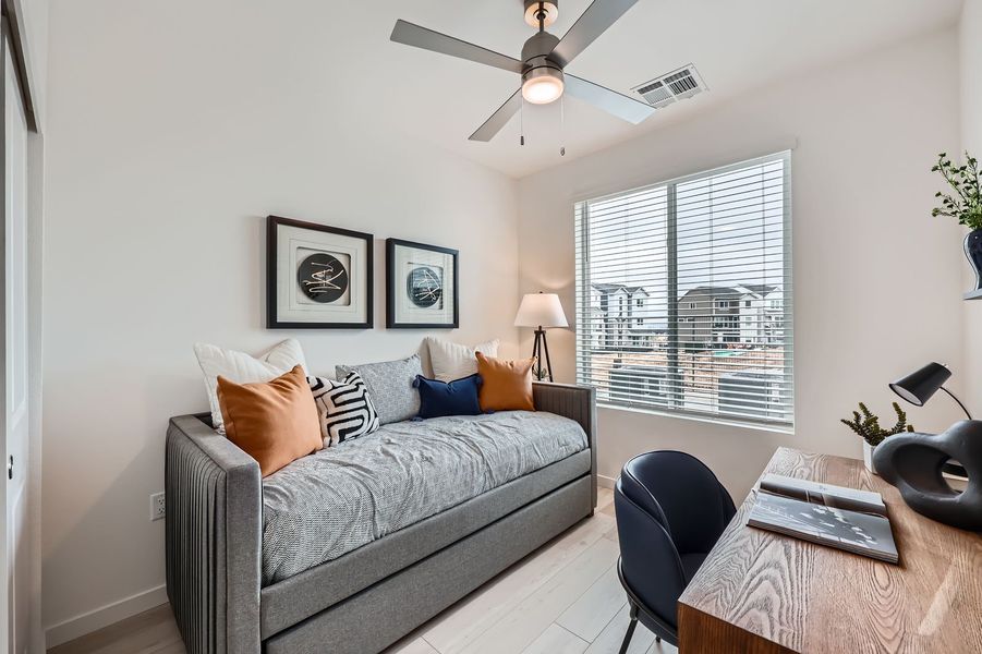 Furnished interior view inside a new home in The Residences at Victory Ridge, Colorado Springs (Image 9).