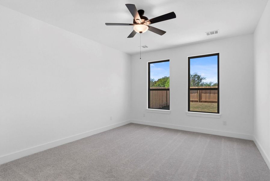 Spacious, unfurnished interior of a new home in Trinity Grove, Spring (Image 23). Spacious, unfurnished interior of a new home in Trinity Grove, Spring (Image 23).