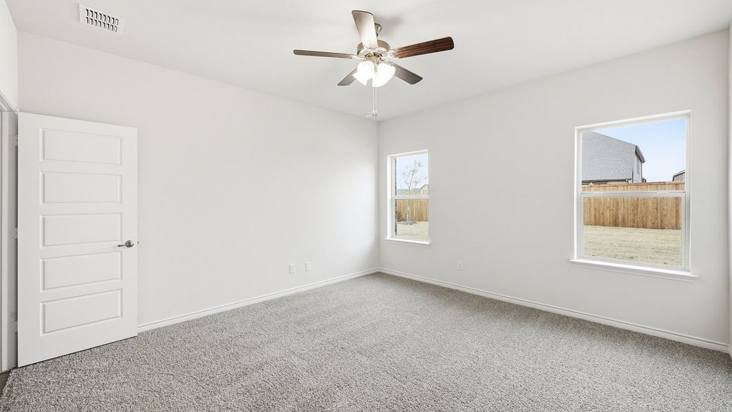 Representative unfurnished interior of a home built from the Ivery II by D.R. Horton in Silverado, Aubrey (Image 11).