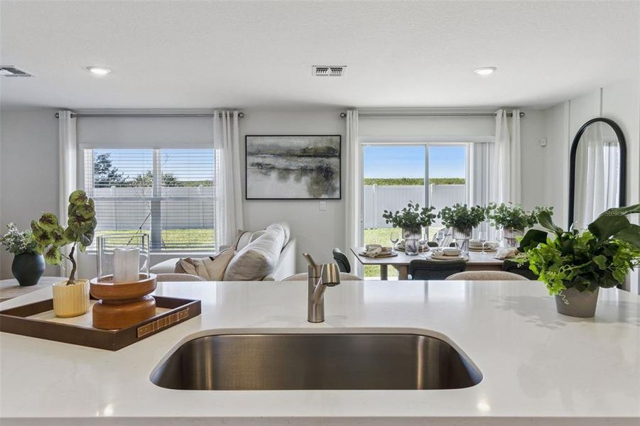 Furnished interior view inside a new home in Willowbrook South, Winter Haven (Image 9).