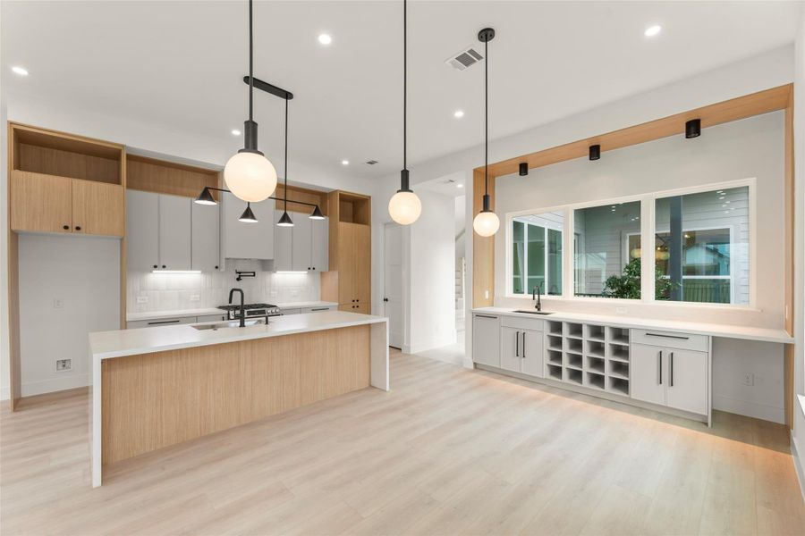 Furnished interior view inside a new home in , Houston (Image 14).