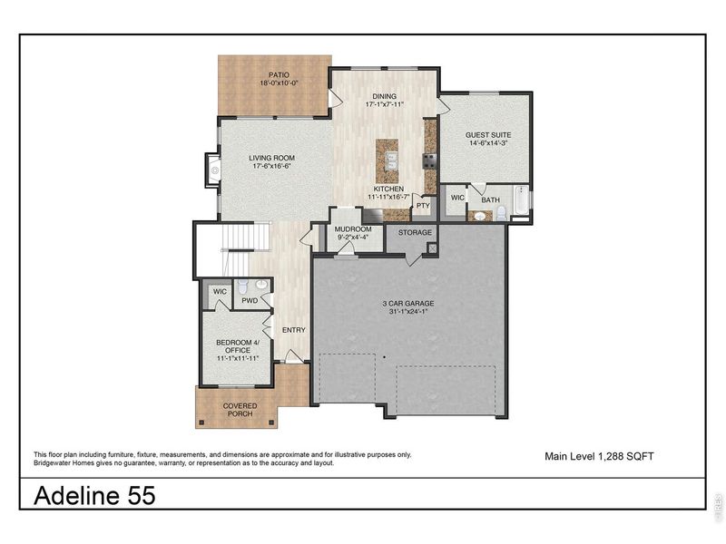 2D floor plan layout of this home in , Loveland, CO (Image 2). 2D floor plan layout of this home in , Loveland, CO (Image 2).