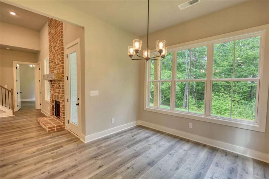 Spacious, unfurnished interior of a new home in , Monticello (Image 23).