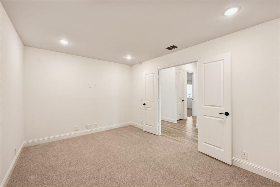 Spacious, unfurnished interior of a new home in Bear Creek Classic 60, Lavon (Image 28). Spacious, unfurnished interior of a new home in Bear Creek Classic 60, Lavon (Image 28).