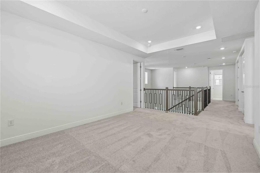 Spacious, unfurnished interior of a new home in Creeks Edge at Twin Rivers, Parrish (Image 65).