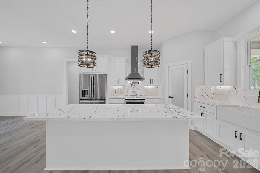 Furnished interior view inside a new home in , Kannapolis (Image 8).