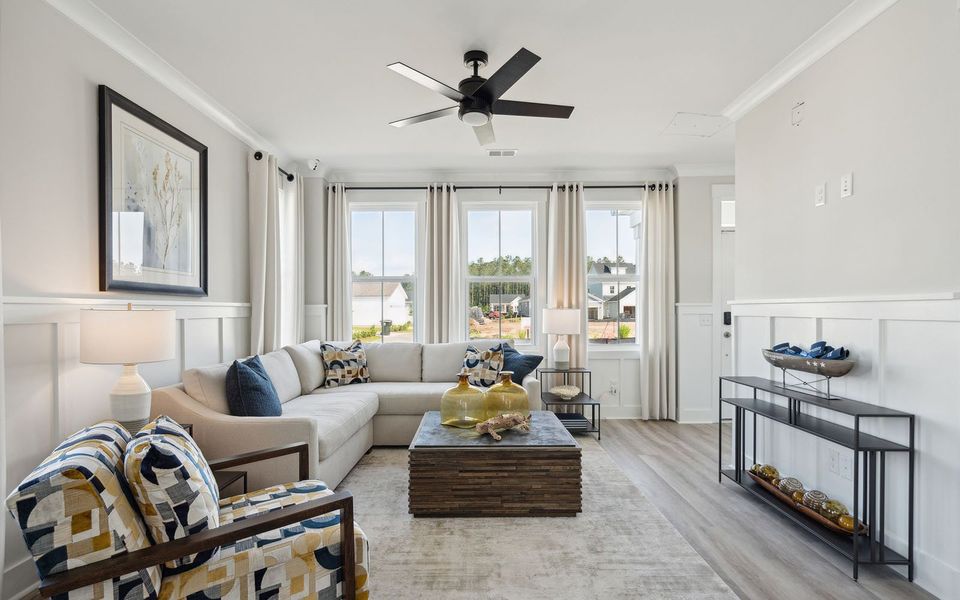 Furnished interior view inside a new home in Townhomes at Nexton, Summerville (Image 16).