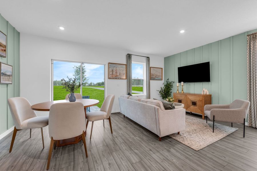 Living Area of The Rosalia at Avalon Park Tavares