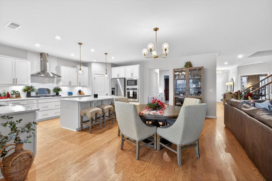 Furnished interior view inside a new home in Reunion, Flowery Branch (Image 73). Furnished interior view inside a new home in Reunion, Flowery Branch (Image 73).