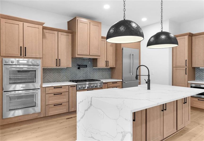 Furnished interior view inside a new home in , Atlanta (Image 15). Furnished interior view inside a new home in , Atlanta (Image 15).