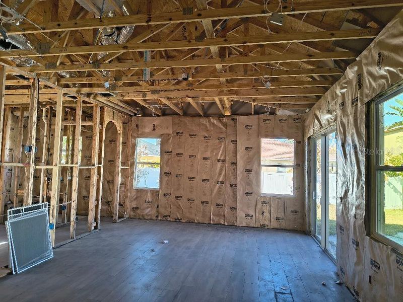 In-progress construction of a new home in , Tampa, FL (Image 34). In-progress construction of a new home in , Tampa, FL (Image 34).