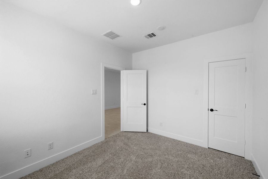 Spacious, unfurnished interior of a new home in Bridgeland 45's, Cypress (Image 29).