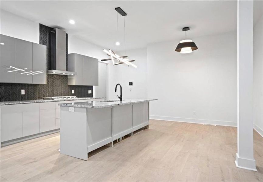 Furnished interior view inside a new home in , Decatur (Image 14).
