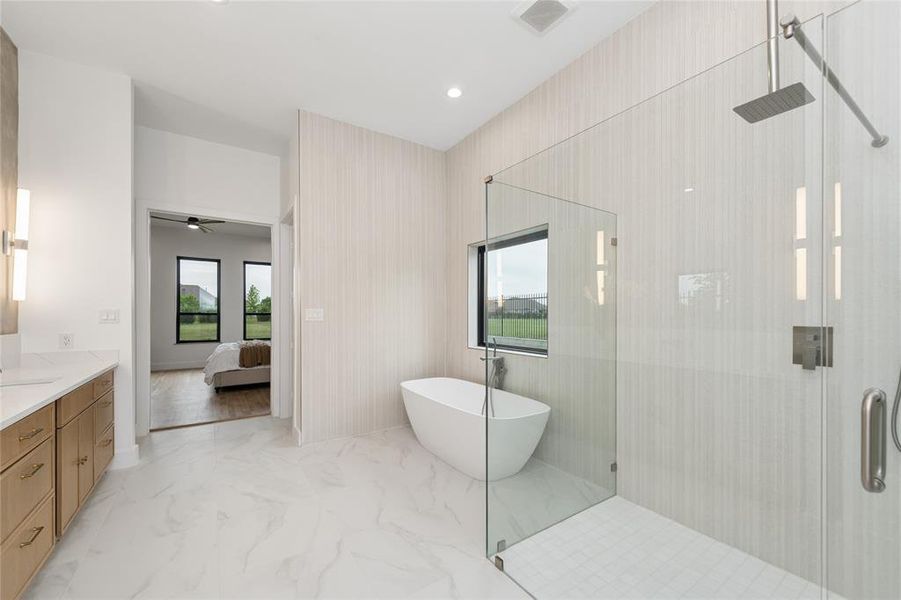 Furnished interior view inside a new home in , Weston (Image 29). Furnished interior view inside a new home in , Weston (Image 29).