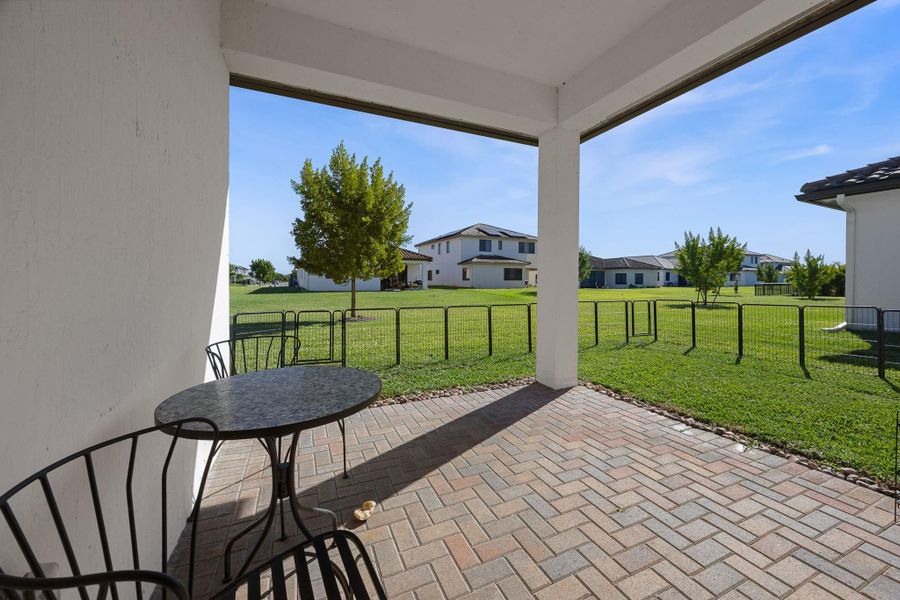 View of patio featuring a residential view