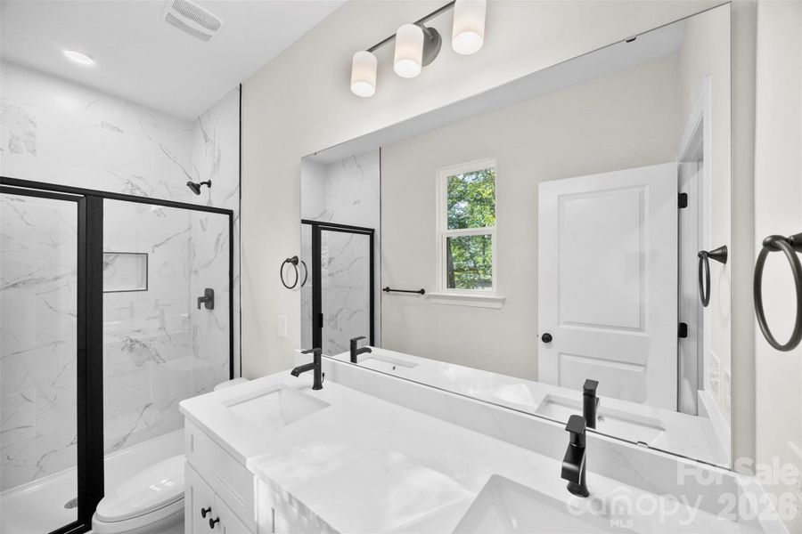 Furnished interior view inside a new home in , Statesville (Image 7).