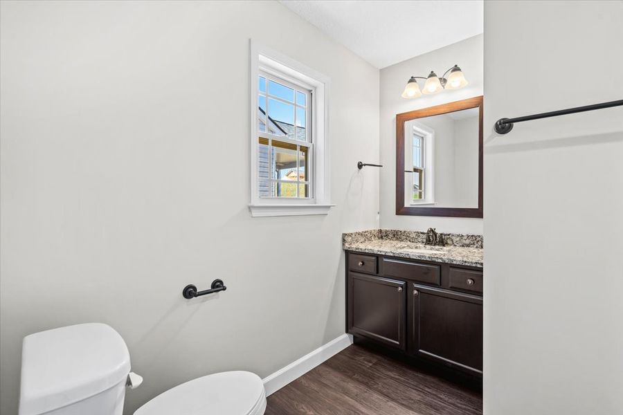 Representative furnished interior of a home built from the Wellford by Enchanted Homes in Hampshire Heights, Moore (Image 11).