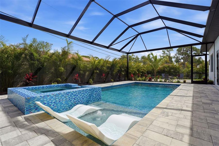 Exterior details and patio area of a home in , Sarasota (Image 34).